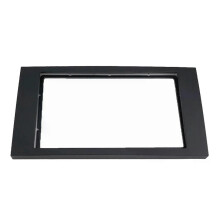 1 panel de plástico para radio estéreo de 2 DIN con navegación, marco embellecedor para Ford Focus C-Max,