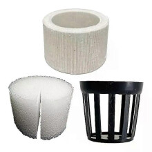 20/10 st/set Vattenväxter Fast Ring Set Anti-flytande vattenväxt Ankarvikter Kruka Akvarium dekoration
