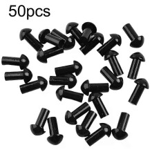 20/50 stücke Auto Motorrad Vakuum Reifen Reifen Reparatur Werkzeuge Punktion Pilz Stecker Schwarz Gummi