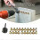 21pcs Rivet Nut Tool Hand Rivet Nut Head Simple Installation Manual Riveter Rivnut Tool Accessory For 1