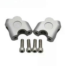 22mm Universal Motorrad Griff Riser Lenker Clamp Zurück Bewegen Mount Adapter Lenker Riser Clamp