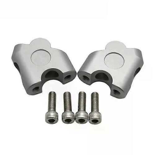 22mm Universal Motorrad Griff Riser Lenker Clamp Zurück Bewegen Mount Adapter Lenker Riser Clamp