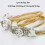 1Set 15/16/19/21/24Strings Lyre Brass Strings Set Lyre Harp Nylon String Replacement Lyre Strings Beginners 1