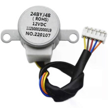 24BYJ48 Stegmotor DC 12V Stegmotor Luftkonditionering Långsam hastighet Micro Mini Stegmotor för AUX
