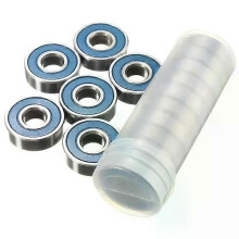 Lot de 20 roulements à billes 608RS ABEC-9 en acier à haute teneur en carbone, durables et à faible