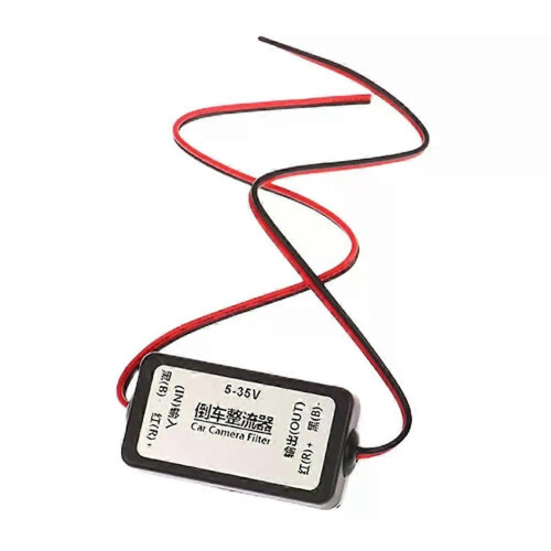24V DC Power Filter Connector Anti-interference Capacitor Filter Stable Car Capacitor Connector Portable