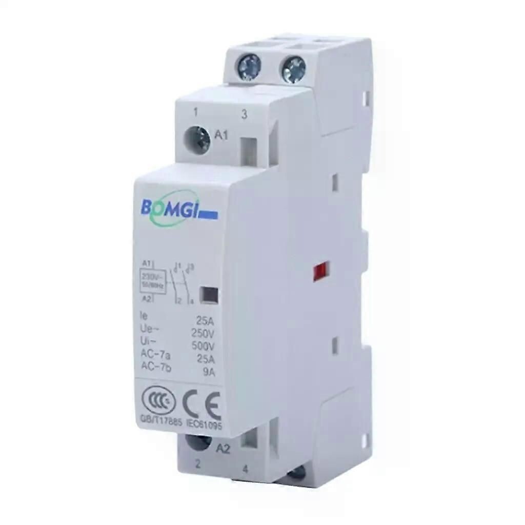 Contrôleur 25 A 2 pôles 2 normalement ouverts (NO) bobine 25 A 230 V
