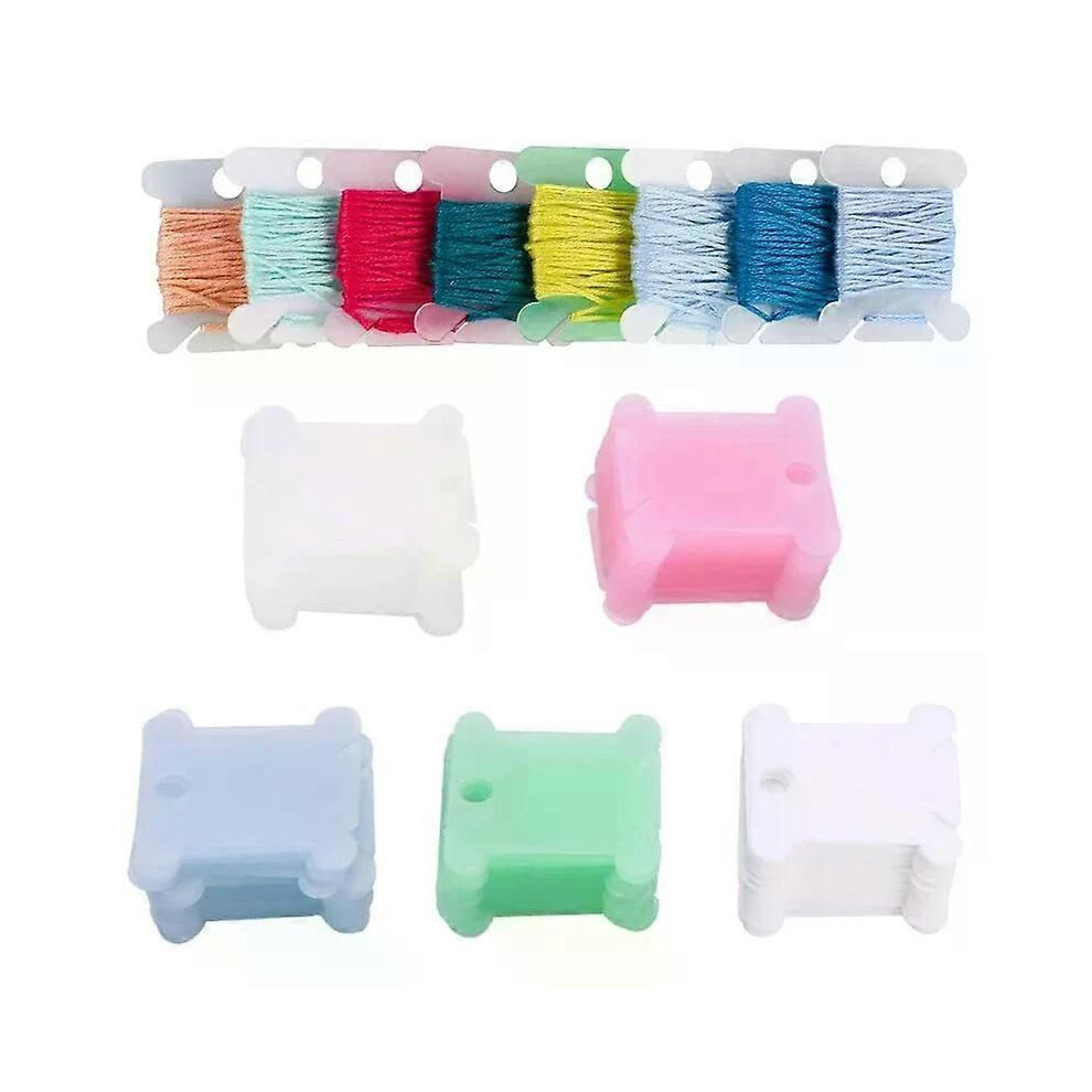 25/50/100/250 Pezzi/Set Filo Da Ricamo Filo Artigianale Bobina Supporto Filo Croce Supporto Tavolo Da
