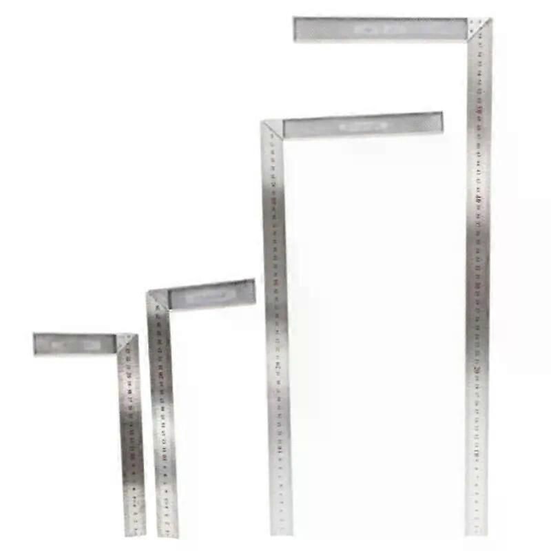 Règle De Précision Pour Bois - Outil De Mesure Et Traçage - Alliage Aluminium, 3 Tailles (16, 20, 30 Cm)