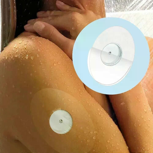 Lot de 25 patchs adhésifs ovales transparents pour capteurs LIBRE, accessoires de sécurité