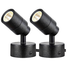 2er-Pack LED-Spots für den Innenbereich, 3-W-Uplights für den Innenbereich, 3000 K Uplights für den