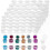 25pcs Empty Paint Pots Strips 150 Pots 3ml/ 01oz Mini Paint Pot Pod Strips for Classrooms School Summer 1