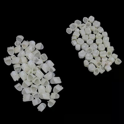 2-pack Dental Temporary Crown Material för främre + molar tandfaner Ny