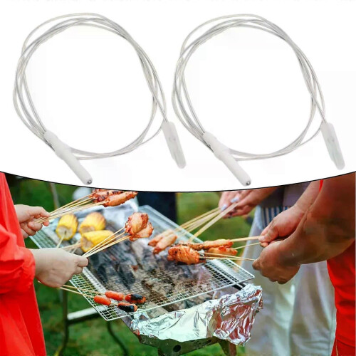 2 Pcs - Gas Stove Replacement Igniter Electrode Spark Plug -900mm Wire Ignition Ceramic Pin For Gas