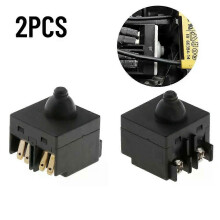 2 PCS Angle Grinder Switch Push Button Switch For 100mm 4inch Angle Grinder Parts Accessories Replacement