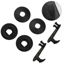 2 piezas de clips para alfombrillas de coche, ganchos de fijación para alfombras de suelo para TOYOTA