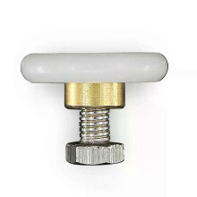 2 Stück langlebige Rollen für Duschkabinen, Duschkabinen, Rollen/Läufer/Räder, 19 mm, 23 mm, 25 mm,