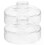 2 Pcs Fermented Glass Weights Heavy Fermenting Lids Mason Jar Pickling Household Multi-function 1