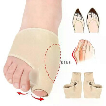 2 PCS Hallux Valgus Silikon Schutzhülle Big Toe Valgus Fixateur Toe Valgus Corrector Bunion Splitter
