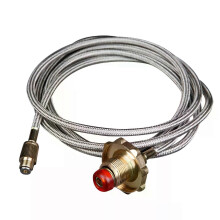 Adattatore convertitore per fornello a gas per barbecue, picnic, bombola di GPL da 2 m per campeggio