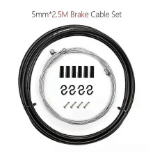 Kit cavi freno e cambio per bici da 2 m/25 m, set cavi deragliatore per bici da strada da 4 mm/5 mm