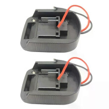 2-delige batterijadapter voor Makita 18V lithium-accu-elektrisch gereedschap Connectoradapter Dockhouder