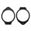 2pcs 65in Car Front Rear Door Speaker Adapter Brackets for 1