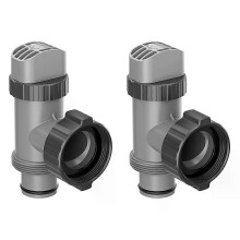 2 pezzi di ricambio per Intex 10747, gruppo valvola stantuffo per piscina di grandi dimensioni, pompa