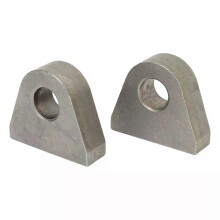 2 stuks D-ringbeugelbevestiging, zware 1 inch dikke stalen lasbeugelbevestigingen voor tractoren