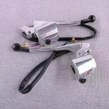 Lot de 2 leviers de commutation de guidon complets pour Honda CB125 CB100 53175-028-672 53178-028-672
