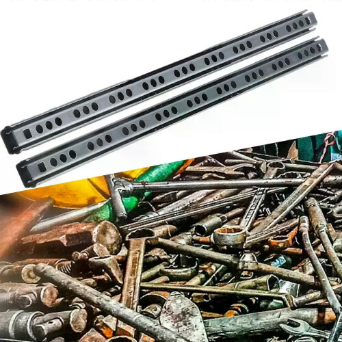 2 pezzi di guida scorrevole per cassetti, binari per mobili, componenti hardware per mobili, cassetti