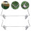 2pcs Beehive Frame Holder Stainless Steel Beekeeping Frame Support Bracket 1