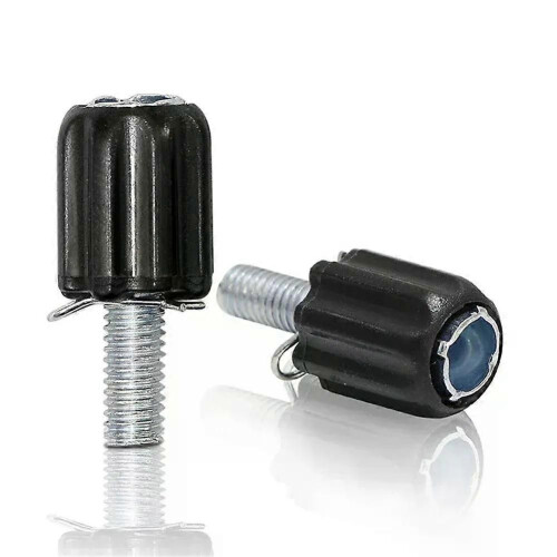 2 Boulons De Réglage De Câble De Frein Vélo ALTA – 8 Mm X 9 Mm, Chrome, Pièces Détachées Neuves