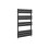 AICA (Anthracite, 1000x600mm) Heated Towel Rail Flat Central Heating Radiator 4