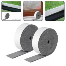 2 tiras anticondensación para ventanas, cinta de sellado autoadhesiva absorbente de agua, no tejida.