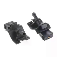 2kpl Musta muovinen tuulilasin pesusuutin 85381-12300 Toyota Corolla Altis E140 Toyota Camry XV40