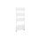 AICA (White, 1000x450mm) Heated Towel Rail Flat Central Heating Radiator 4