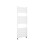 AICA (White, 1200x450mm) Heated Towel Rail Flat Central Heating Radiator 4