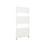 AICA (White, 1200x600mm) Heated Towel Rail Flat Central Heating Radiator 4