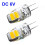 2-Piece 6V G4 Microscope Light LED Bulb 1W Dimmable Professional Equipment Light Machine Work Light 1