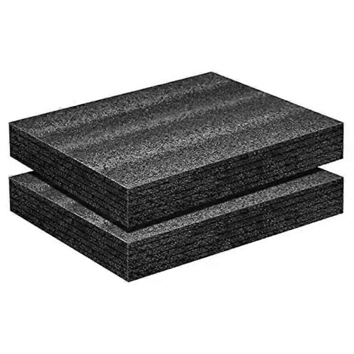 2-delige polyethyleenschuimplaat 16x12x2 inch polyethyleenschuimplaat, dikke schuimvulling, schuiminzetstukken