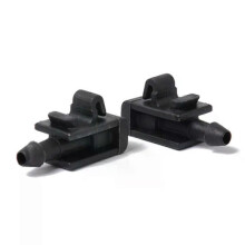 2 boquillas de pulverización para limpiaparabrisas delantero de coche para Renault Megane 2 Scenic 2