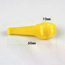 2x60mm Gelb Rad Schutz Nylon Reifen Wechsler Vogel Kopf Pad Felge Protektoren