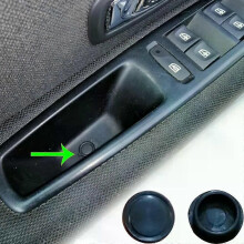 2 unidades de caja de almacenamiento para manija de puerta interior de coche Samsung SM3 para Renault