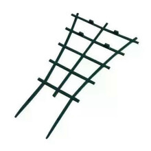 2 pezzi di supporto per piante da 984 pollici in plastica verde per piante rampicanti da giardino, verdure,