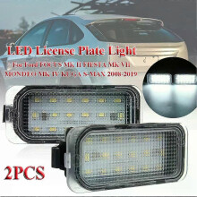 2X LED-rekisterikilven valo Ford FOCUS MK II FIESTA MK VII MONDEO MK IV KUGA S-MAX 2008-