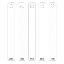 367A Ton Dicke Lineal Keramik Ton Dicke Lineal Ton Tiefe Guide Keramik Werkzeuge Ton Werkzeug für