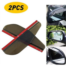 2 kpl takapeili sadelauta kulmakarvavisiiri varjostin vesisuoja Renault Megane 2 Duster Loganille