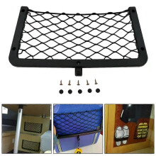 36x18CM Große Lagerung Net Tasche Camper Van Caravan Veranstalter Halter Elastische Mesh Taschen Für