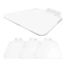 4 stuks transparante, duurzame plastic oogbescherming voor op de werkbank, vervanging voor gereedschap,